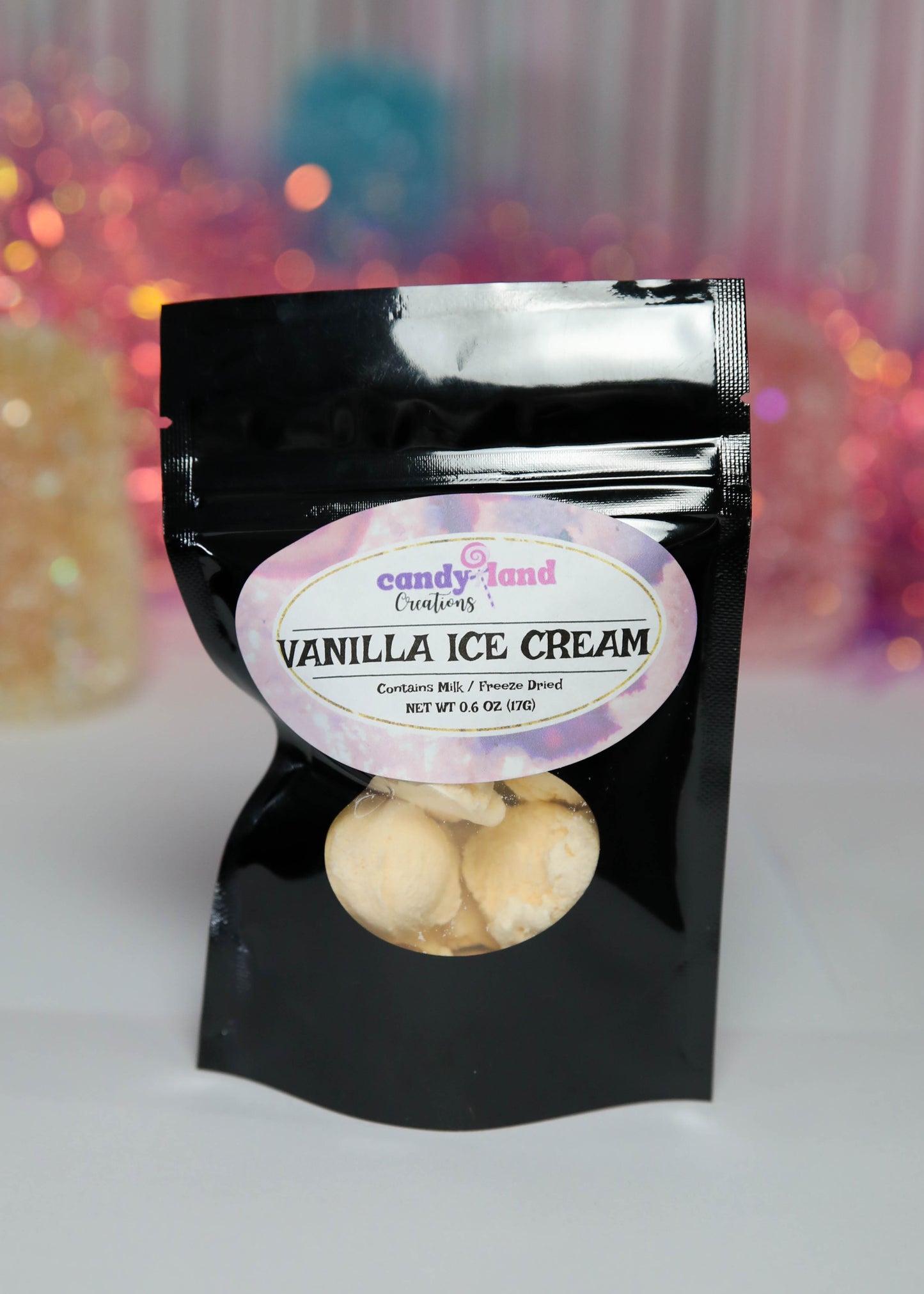Freeze Dried All Natural Vanilla Ice Cream