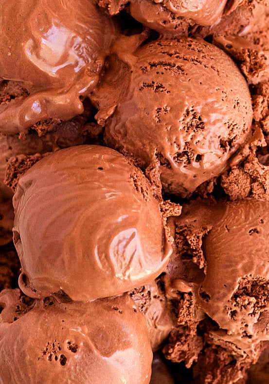 Freeze Dried Chocolate Ice Cream